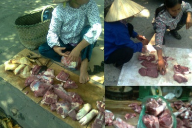 Hãi hùng thịt ôi, ế giữa lòng Hà Nội